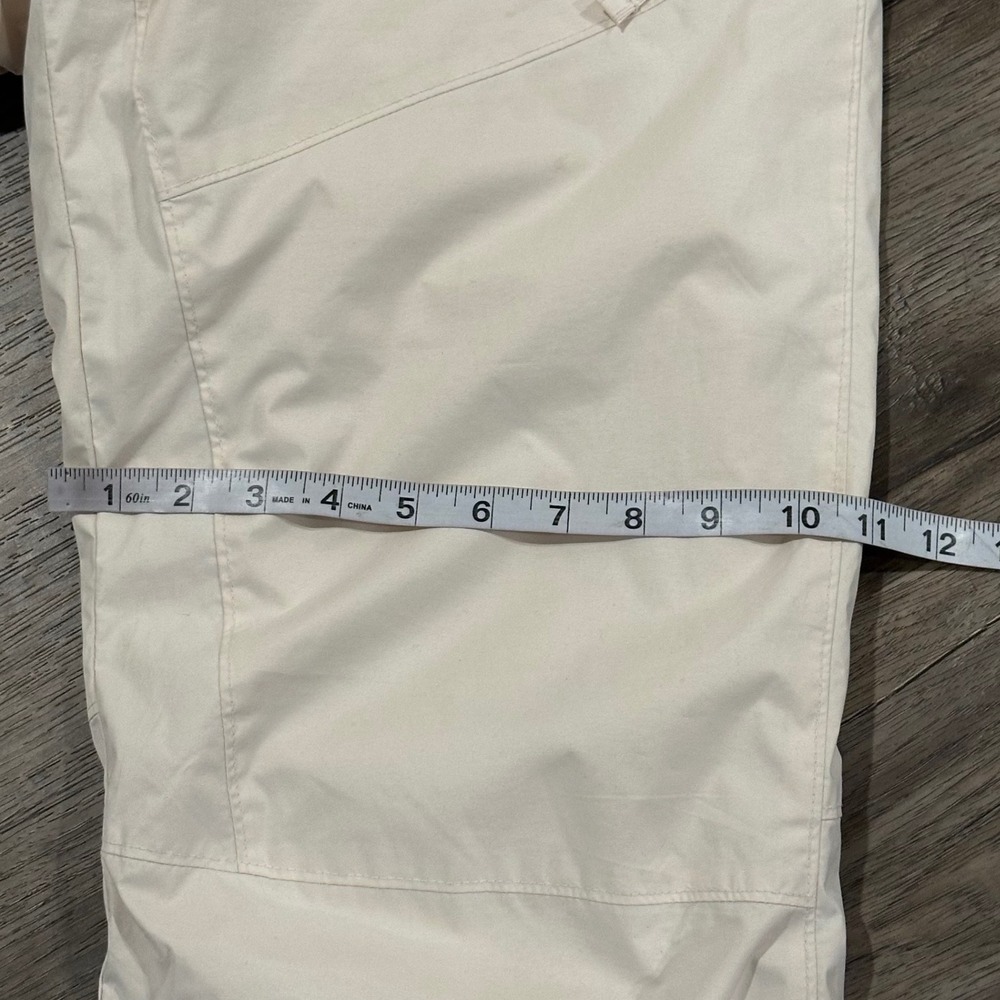 Columbia Womens Cream Waterproof Insulated Ski Snow Pants WL8037 Medium - Picture 9 of 11